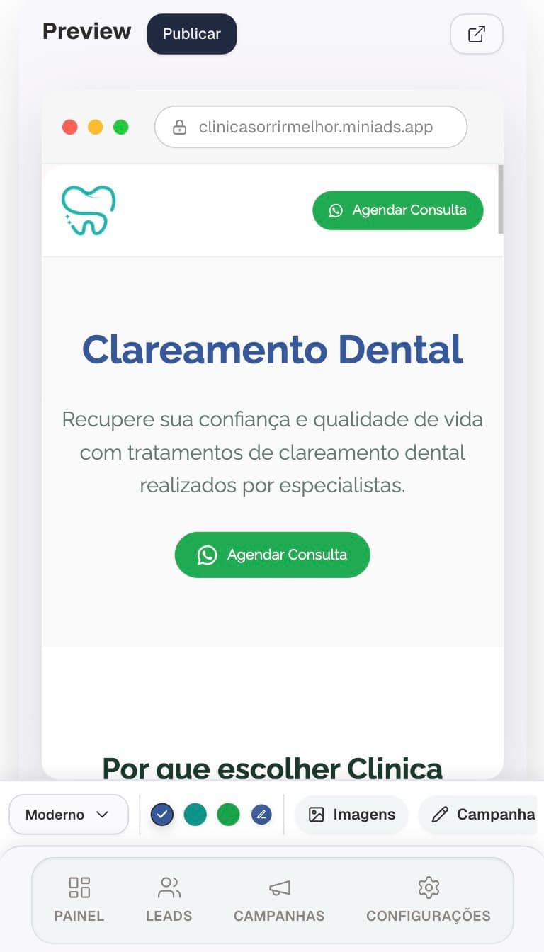 2. Personalize em Segundos